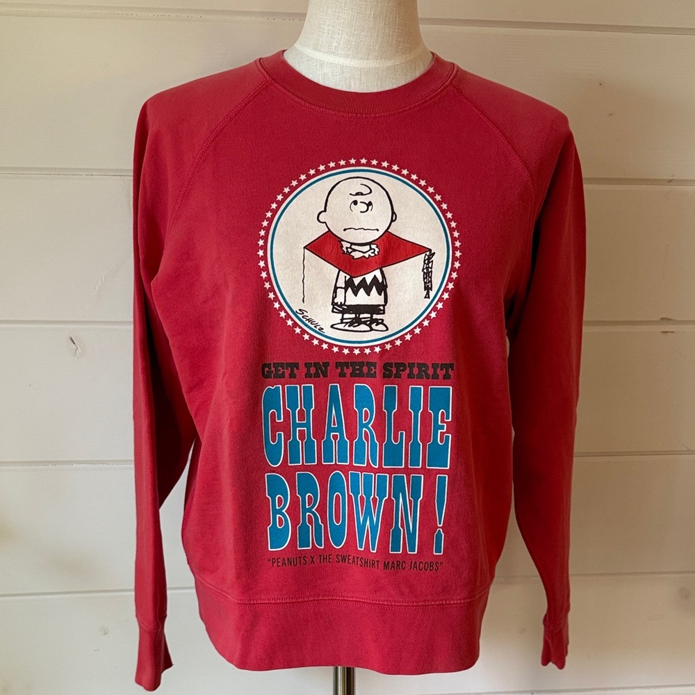 Absolutely Adorable MarcJacobs and Peanuts Collaboration Sweatshirt
